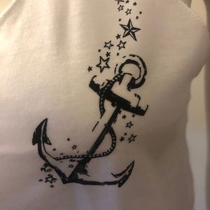 Shore Trendz bellybutton out T-Shirt
